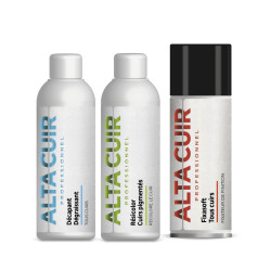 kit de retouche pour repeindre le cuir